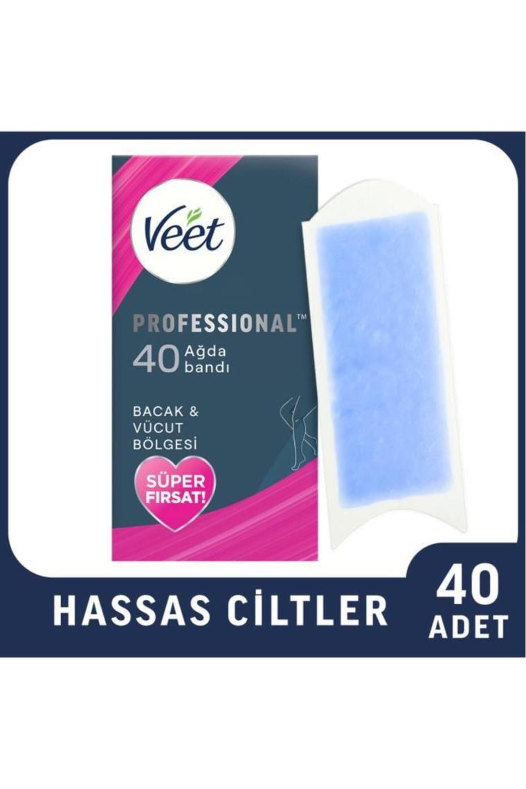 Veet Professıonal 40LI Sir Ağda Bantları