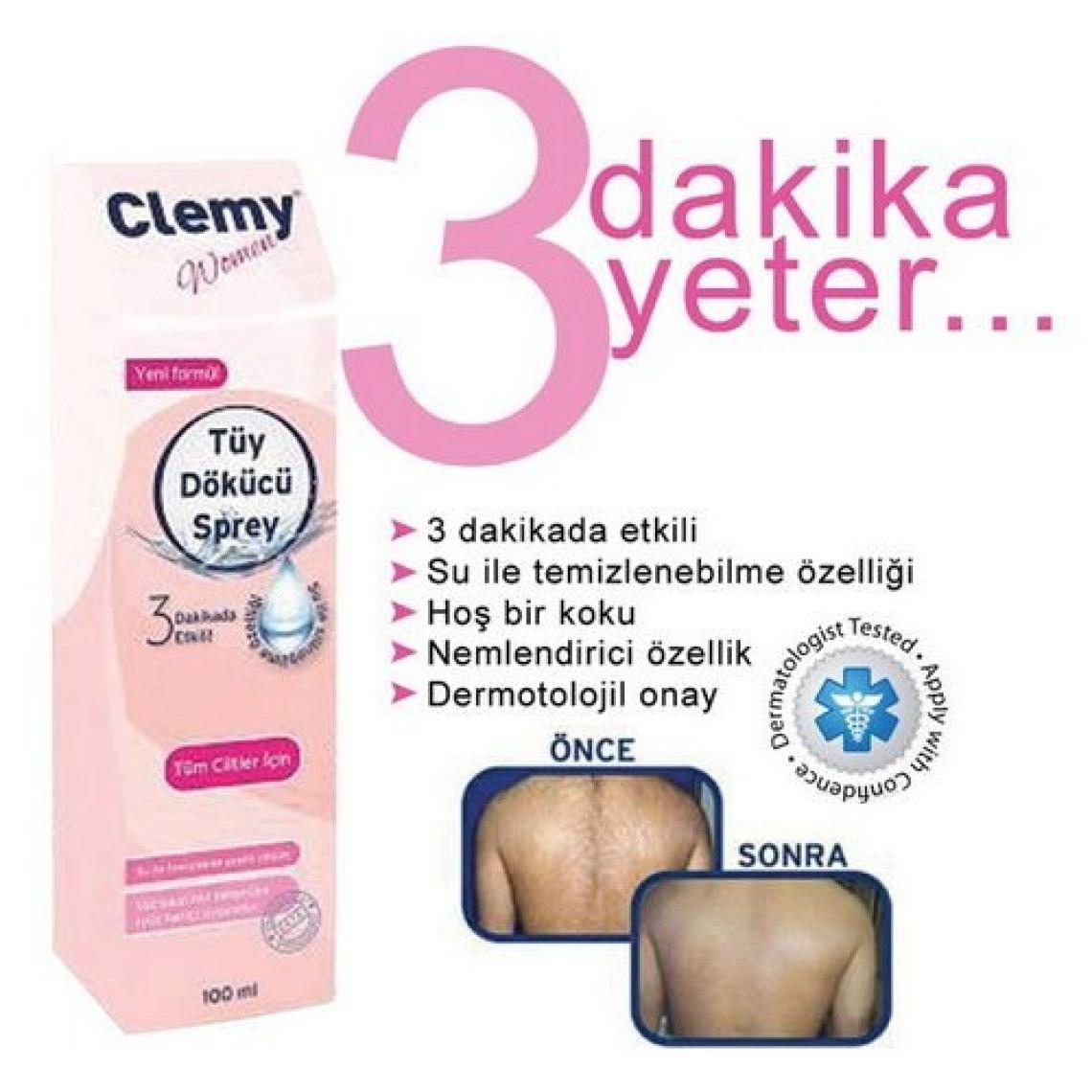 Clemy Tüy Dökücü Sprey Women 100 ml