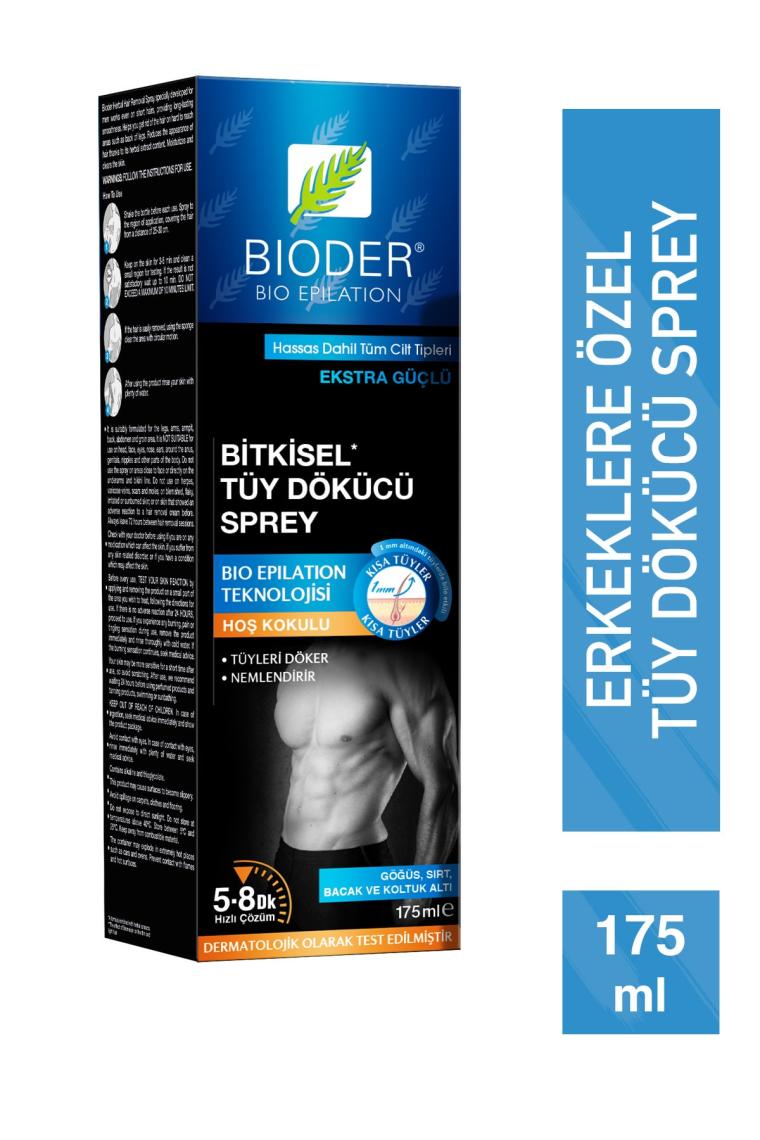 Tüy Dökücü Sprey Erkek 175 ml