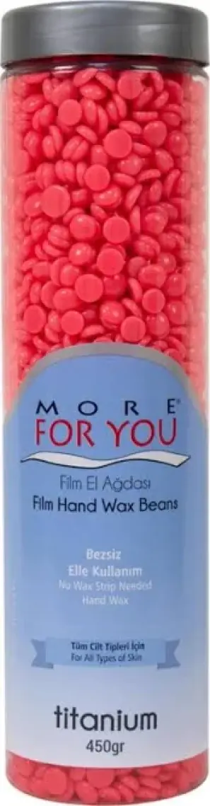 More For You Film Sir El Ağdası Boncuk Granül  Titanyum (Pembe) 450 gr Pet
