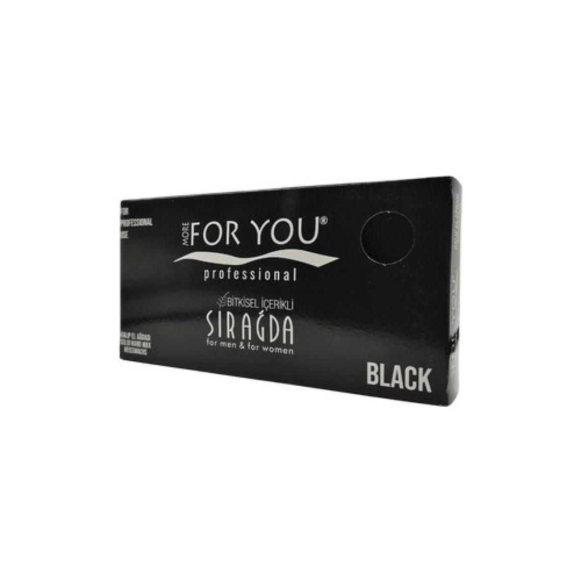 More For You Bitkisel Kalıp Sir Ağda (Black) 500 ml