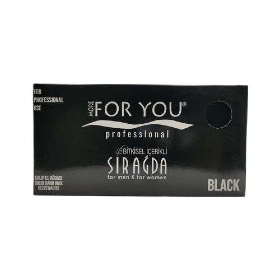 More For You Bitkisel Kalıp Sir Ağda (Black) 500 ml