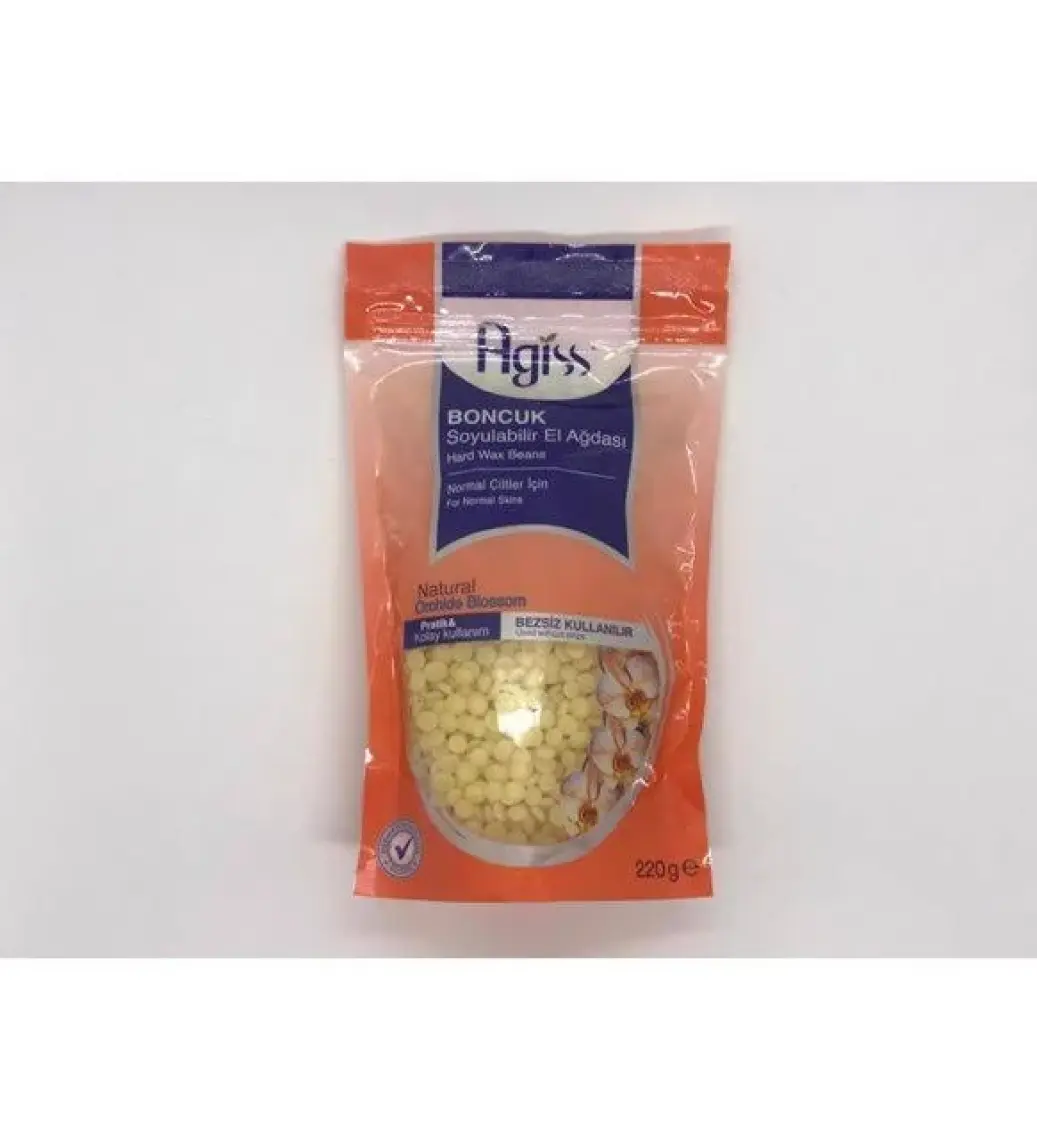 Agiss Normal Ciltler için Natural Boncuk Soyulabilir İnci El Ağdası 220 gr