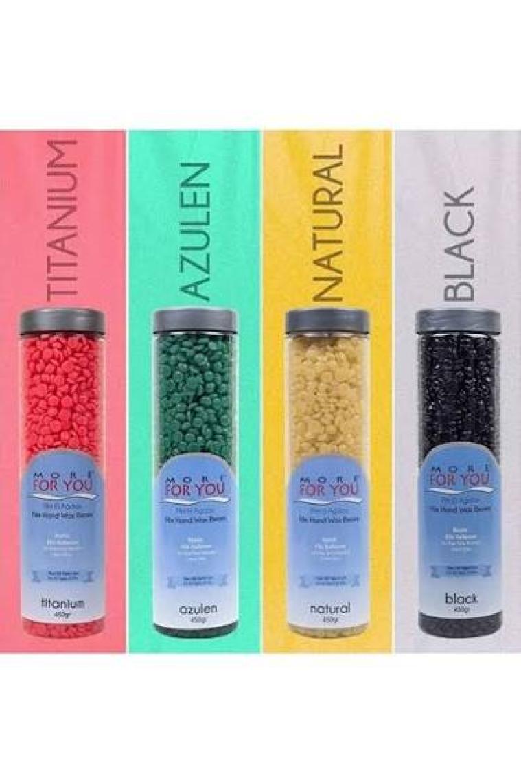 More For You Film Sir El Ağdası Boncuk Granül  Azulen (Yeşil ) 450 gr Pet