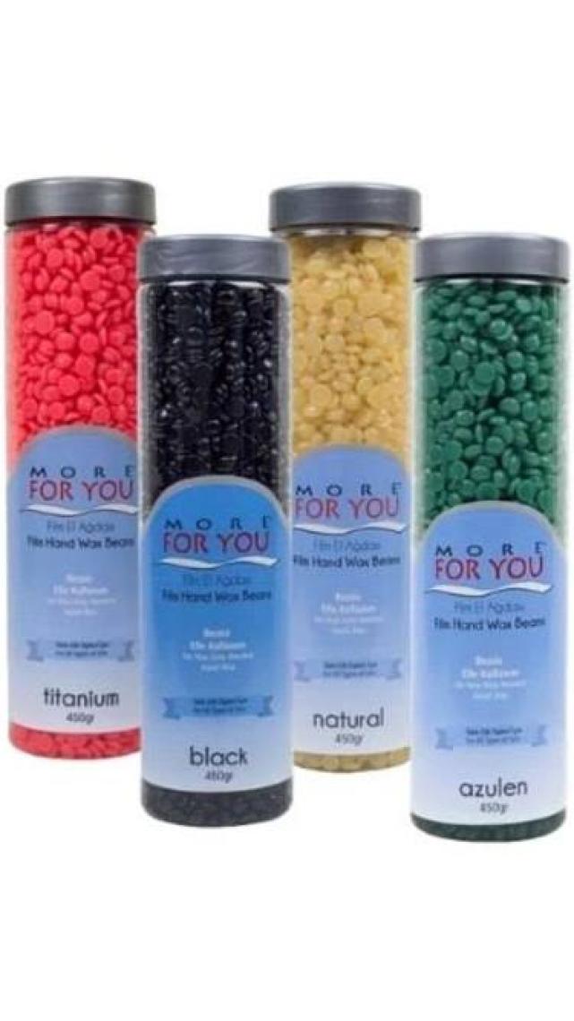 More For You Film Sir El Ağdası Boncuk Granül  Azulen (Yeşil ) 450 gr Pet