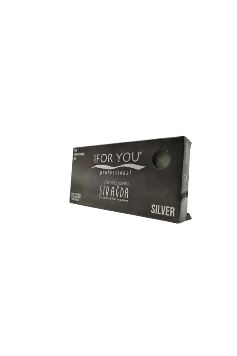 More For You Bitkisel Kalıp Sir Ağda Silver ( Gümüş ) 500 Ml