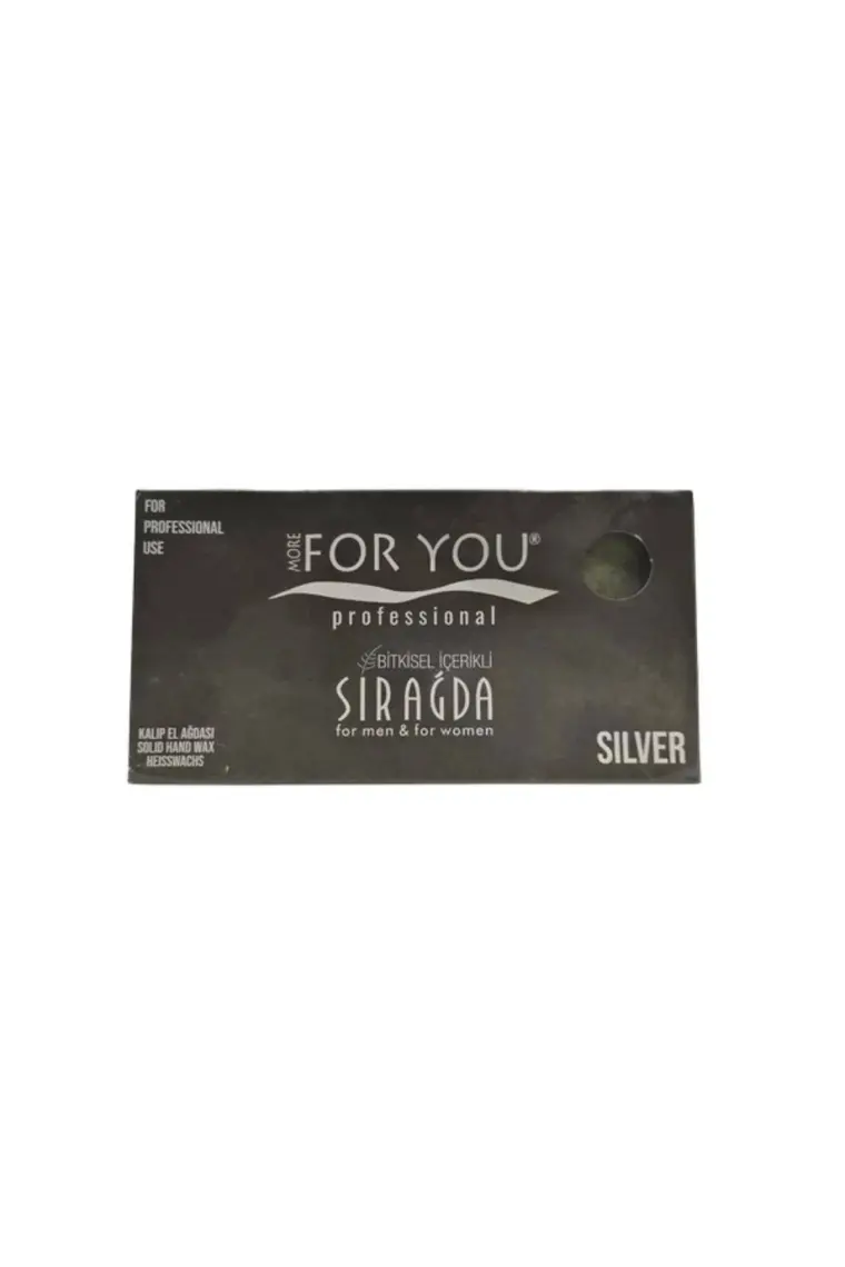 More For You Bitkisel Kalıp Sir Ağda Silver ( Gümüş ) 500 Ml
