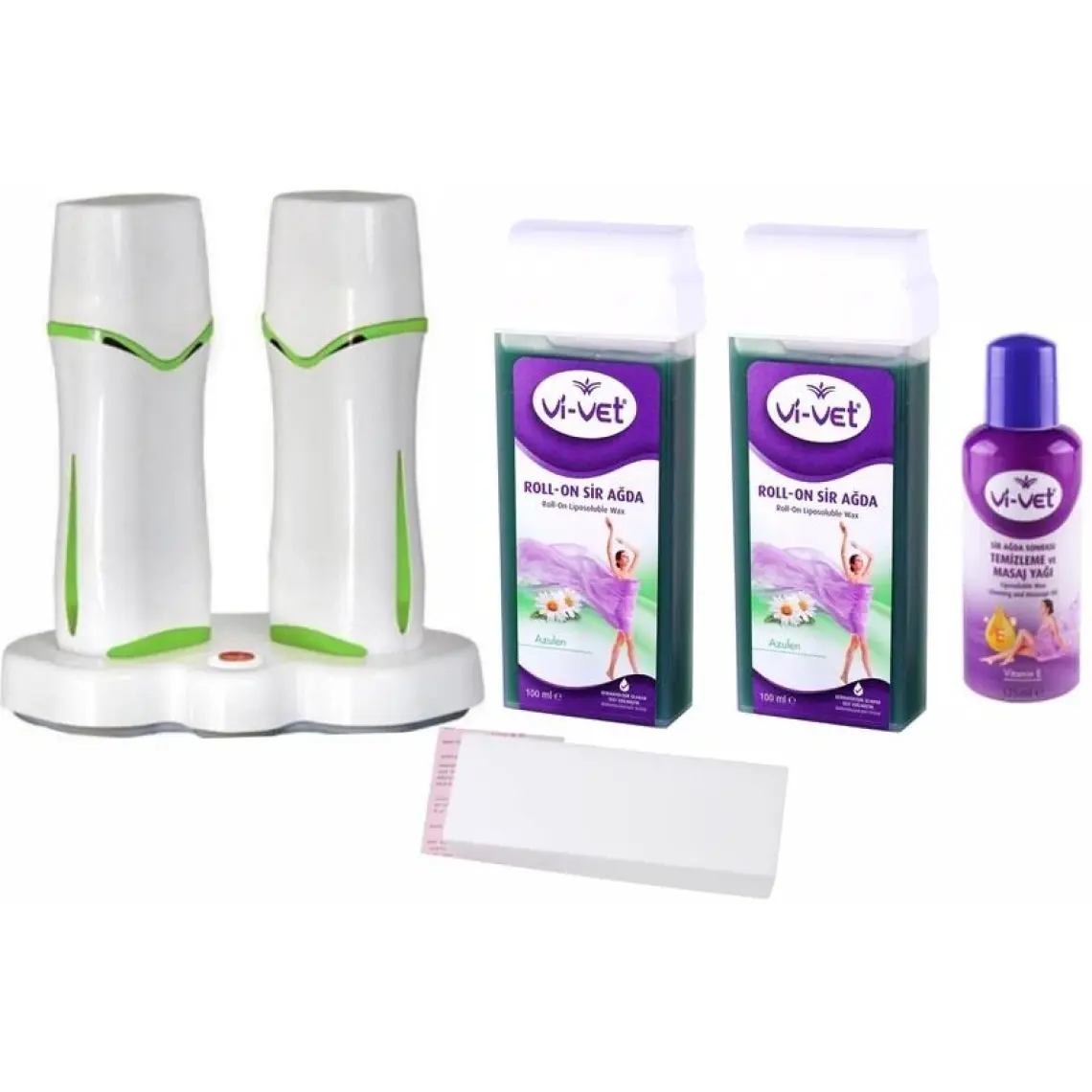 Vivol Professional 2'li Roll-On Sir Ağda Isıtıcı Makinesi