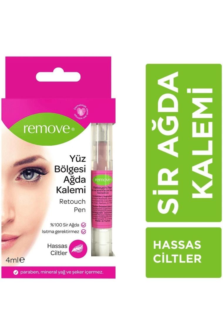 Hassas Ciltler Retouch Pen Yüz Bölgesi Sir Ağda Kalemi