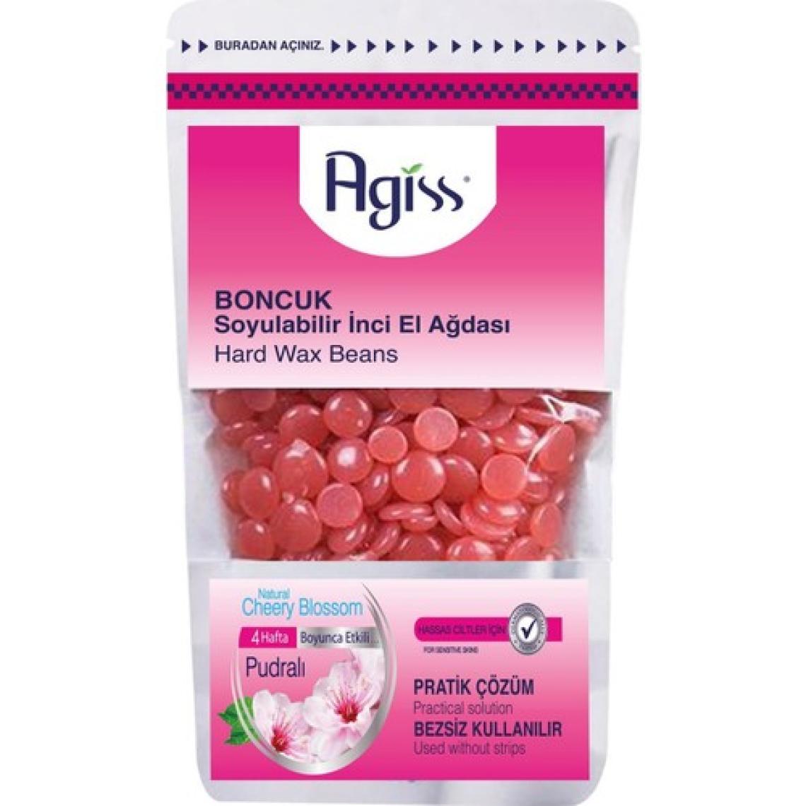 Agiss Pudralı Hassas Ciltler 220 gr Boncuk Ağda