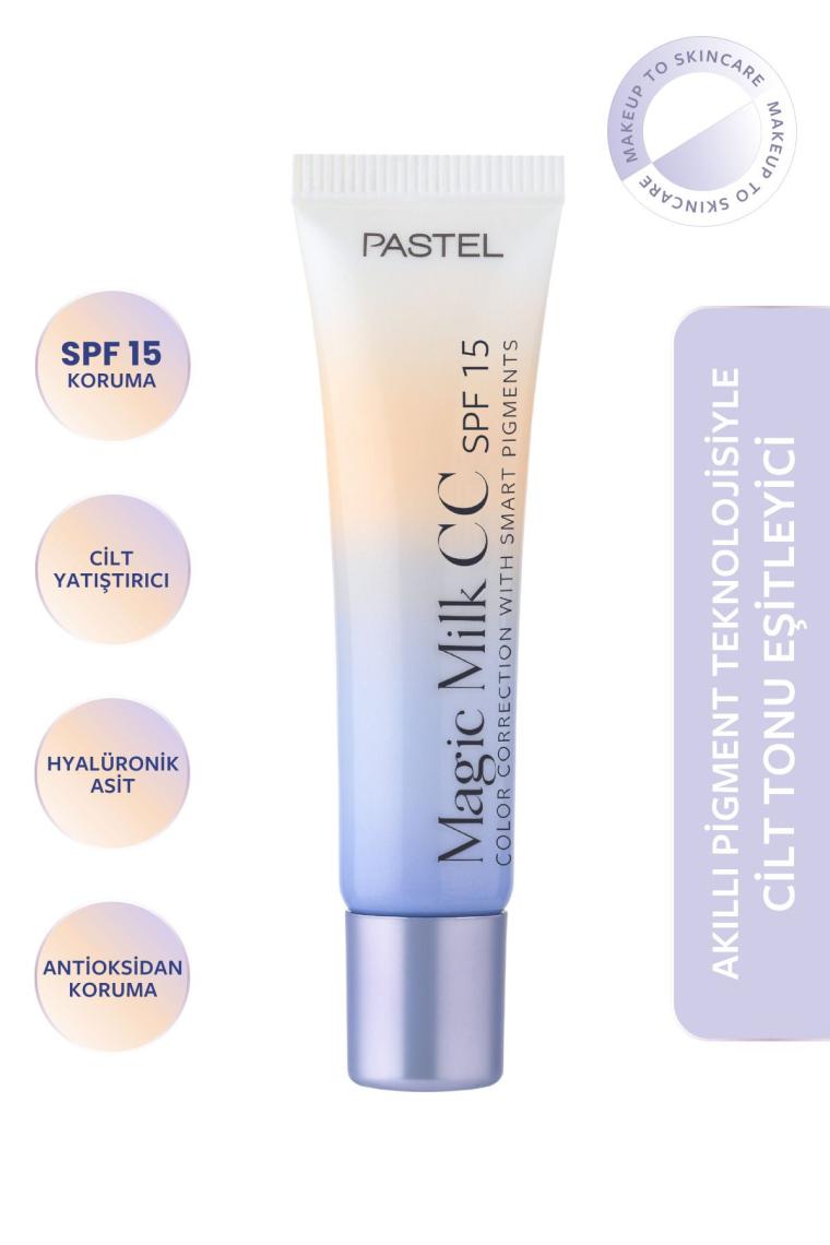 Magic Milk CC SPF 15 - Cilt Tonu Eşitleyici SPF 15 CC Krem 50 Light Medium
