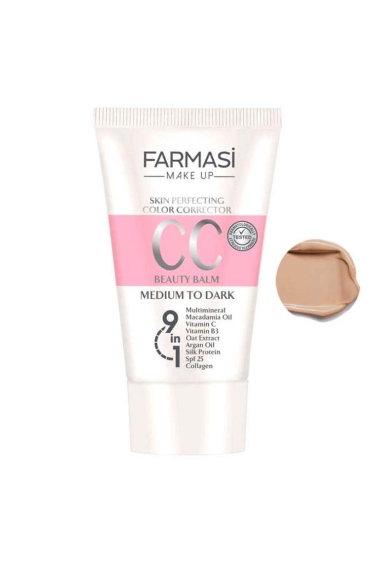 All in One Medium to Dark CC Krem - Ortadan Koyuya 50 ML