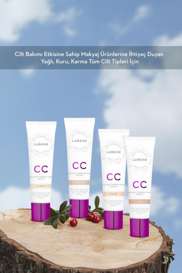 Lumene CC Krem Fair 7 Etkili Renk Dengeleyici Spf 20 30 ml