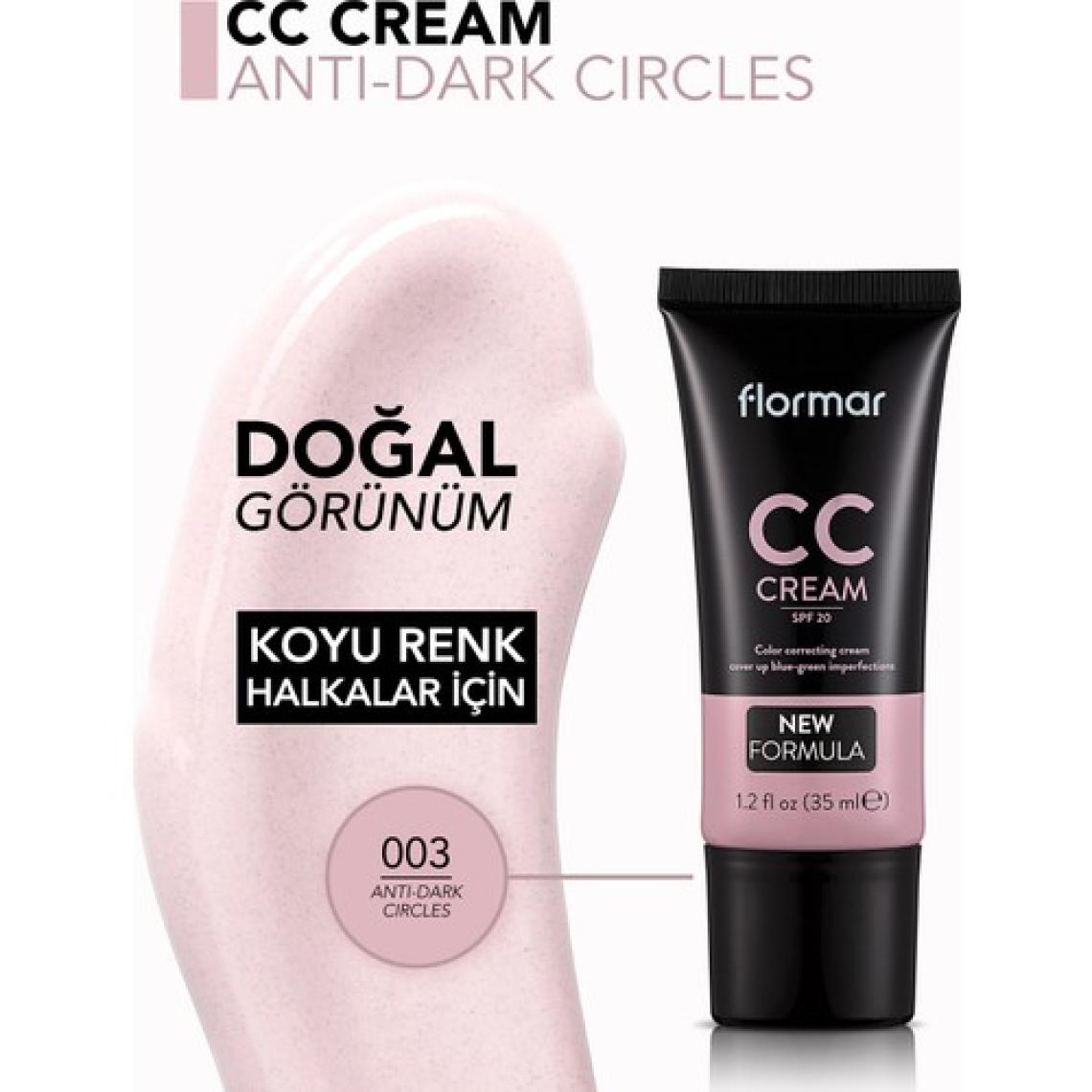 Flormar Leke Karşıtı Spf 15 03 Anti-Dark Circles CC Cream