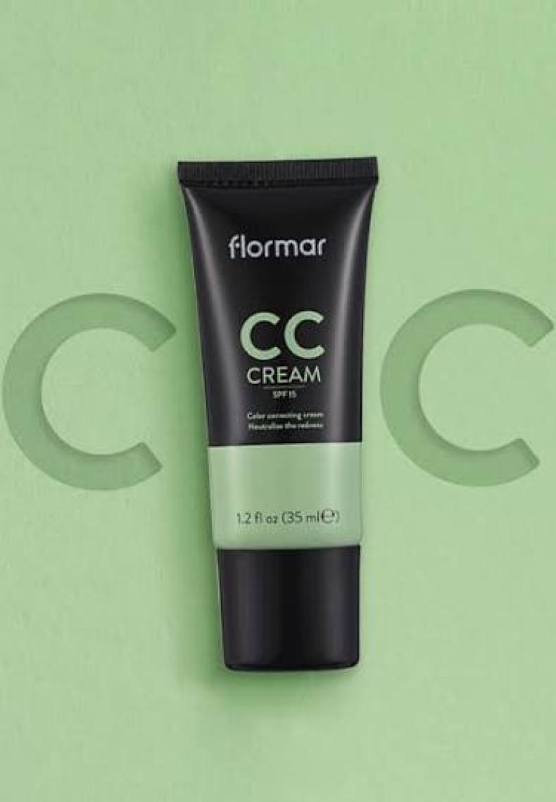 Flormar-Kızarık ve Sivilceli Ciltlere Özel Renk Dengeleyici Anti-Redness CC Krem (CC02 Yeşil Bazlı Ten Rengi) 8690604534715