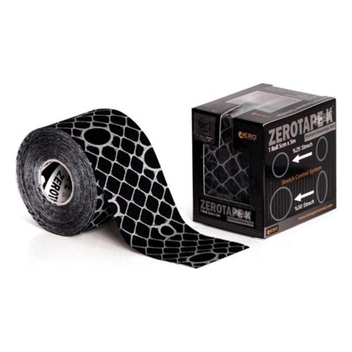 Zero Sports Med Zerotape K Smart Black/silver 5cm x 5m