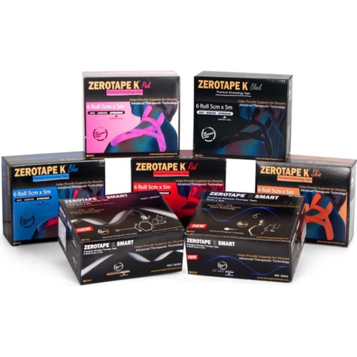 Zero Sports Med Zerotape K Smart Black/silver 5cm x 5m