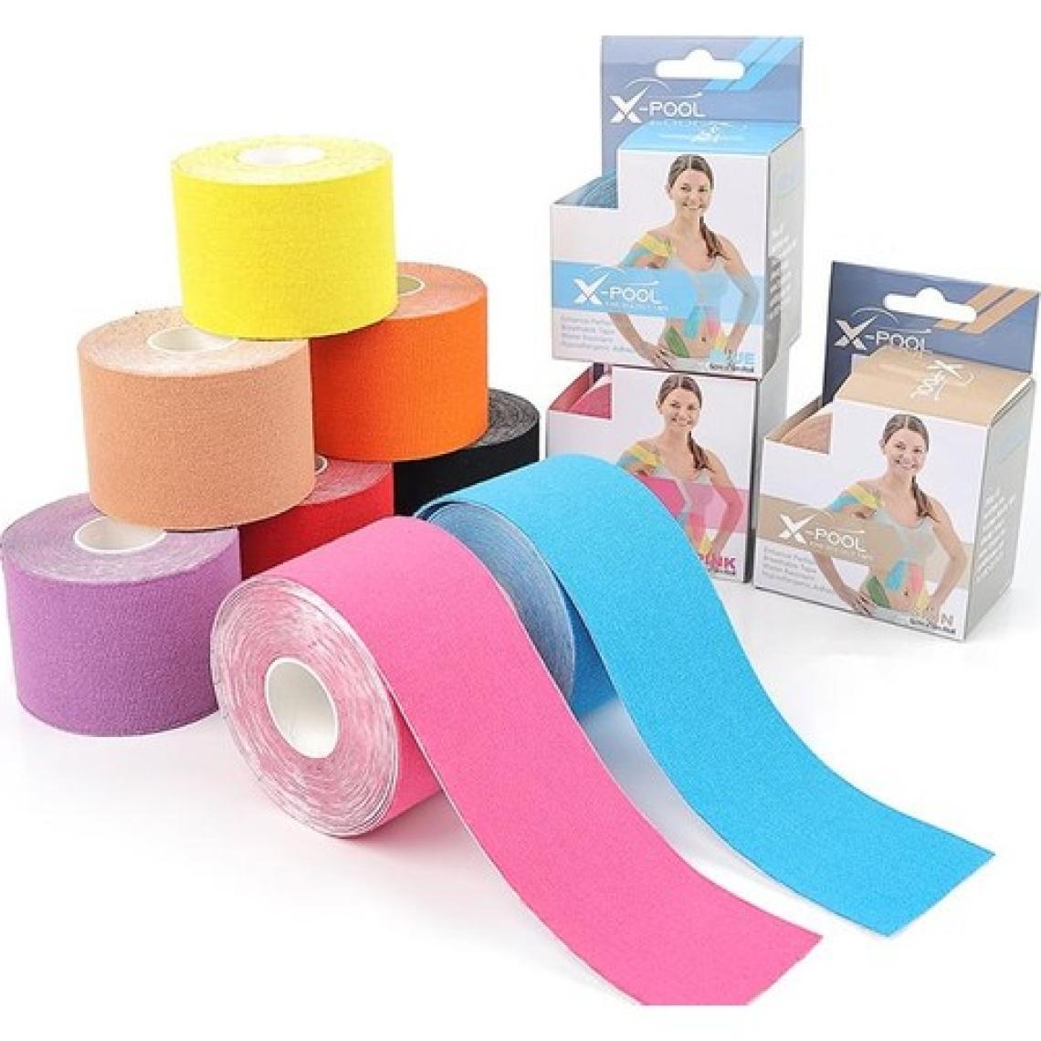 X-Pool x Pool ,sarı Renk Kinezyo Tape Gold 5x5 cm Ağrı,sporcu Bandı