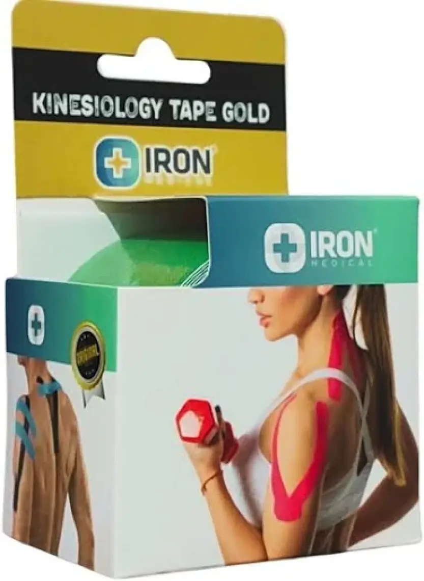 Iron Kınesıolo Tape Gold