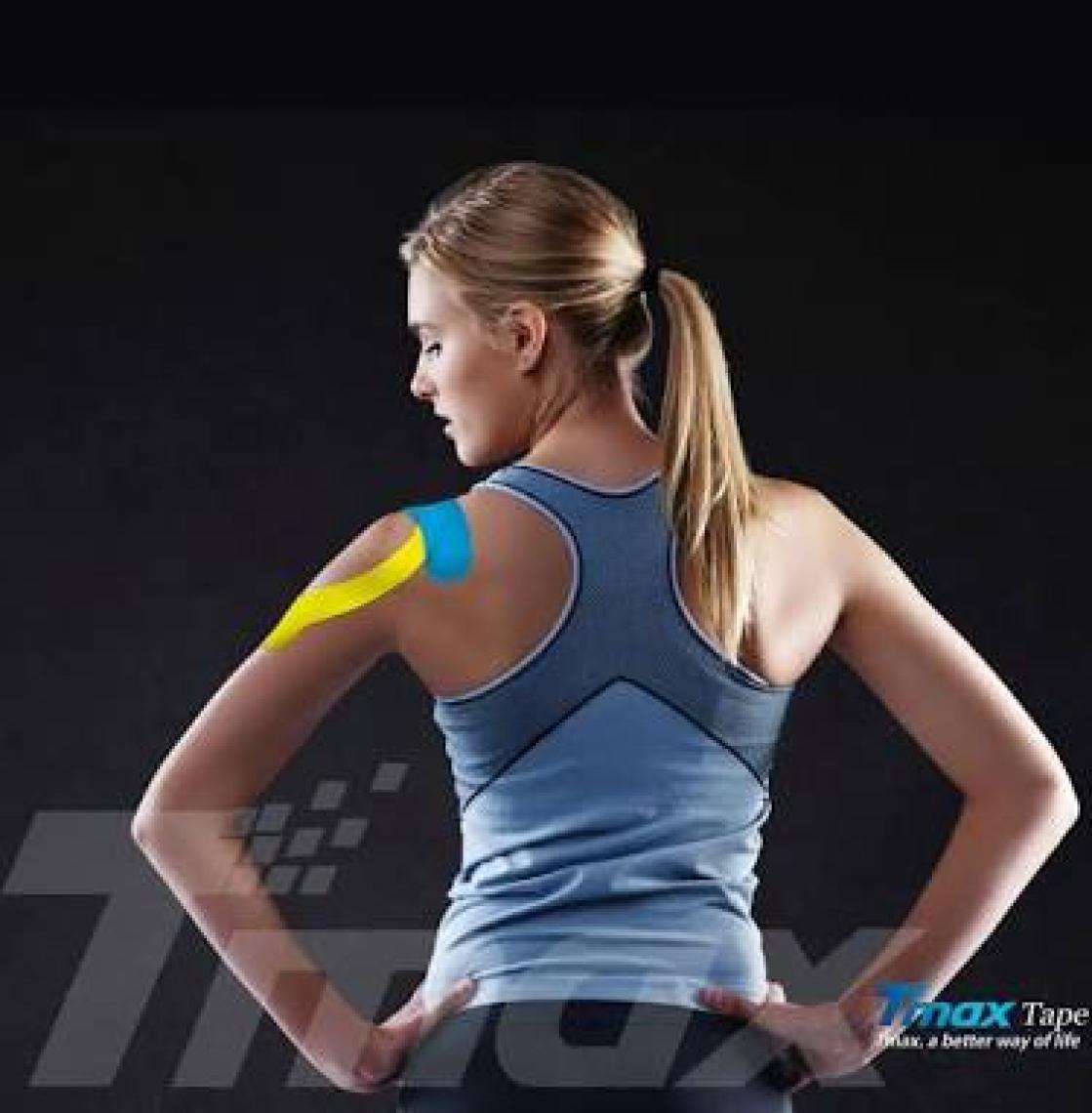 Tmax Tape Tex Kinesio Band Yeşil Kamuflaj 5CMX5M