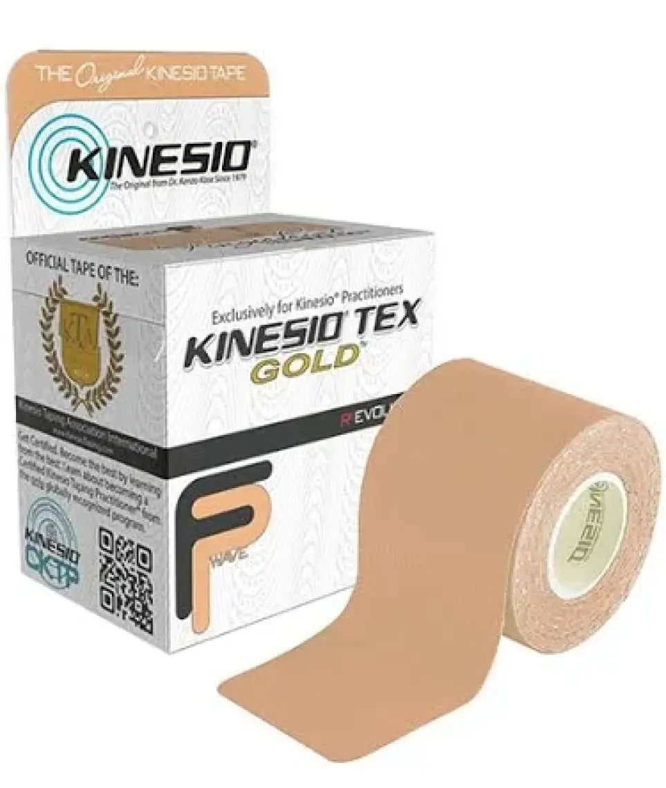Kinesio Tape Kınesıo SporcuTex F1 Gold  5 cm x 5 M Kinesio