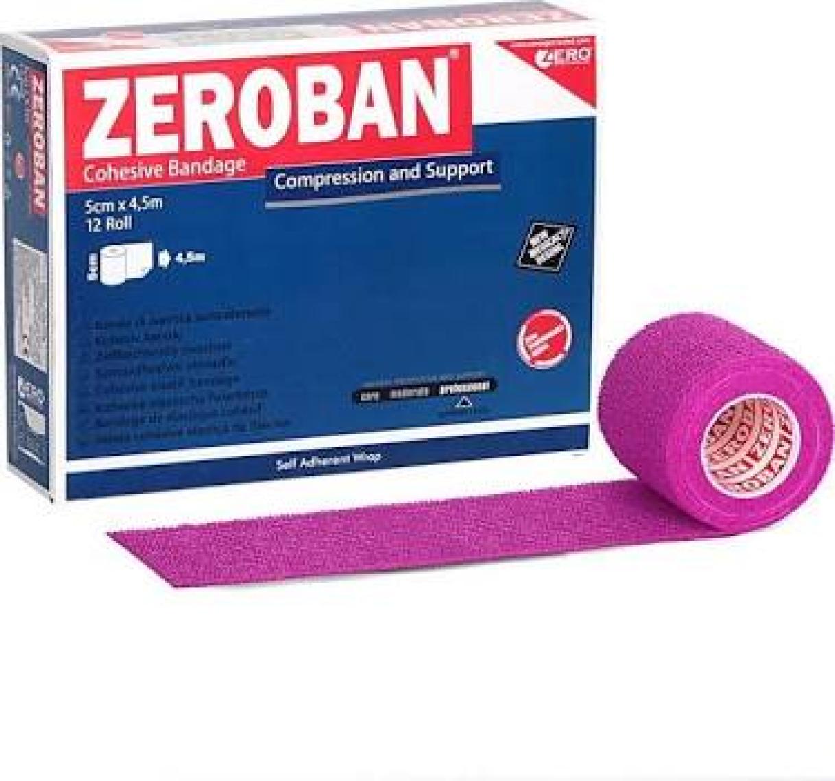 Zero Sports Med Zeroban 5cm x 4,5m Mor