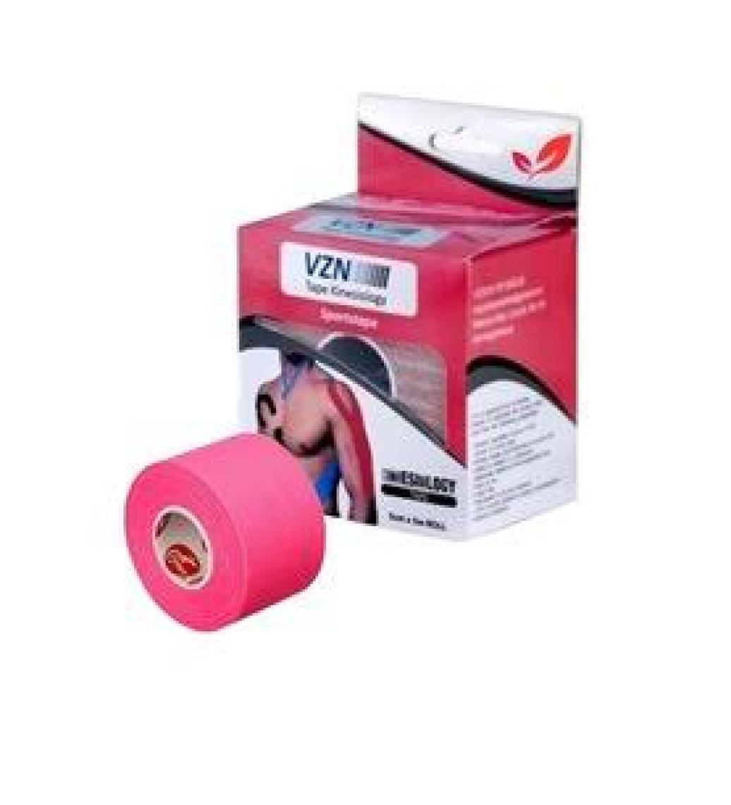 Vzn Sporttape Siyah Kinezyo Bandı Sporcu Kas Bandı 5cmx5mt