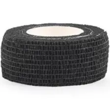 2.5 cm Siyah Elastik Kendinden Yapışkanlı Coban Bandaj