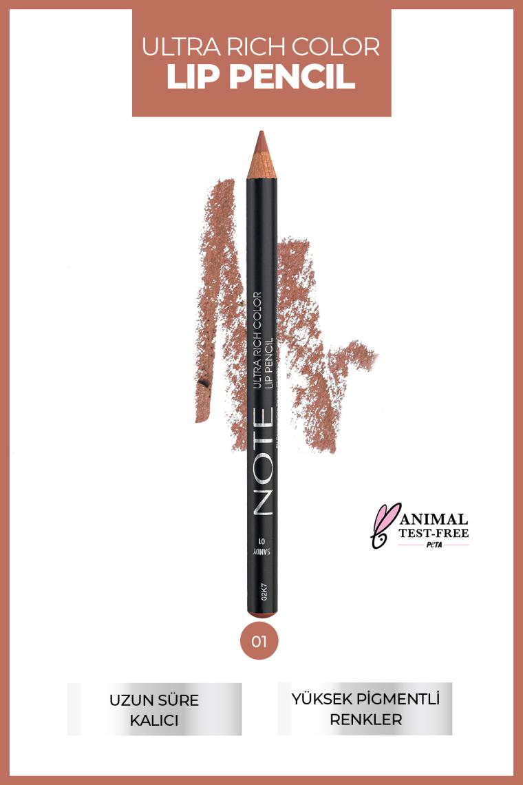 Ultra Rich Color Dudak Kalemi 01 Sandy - Nude