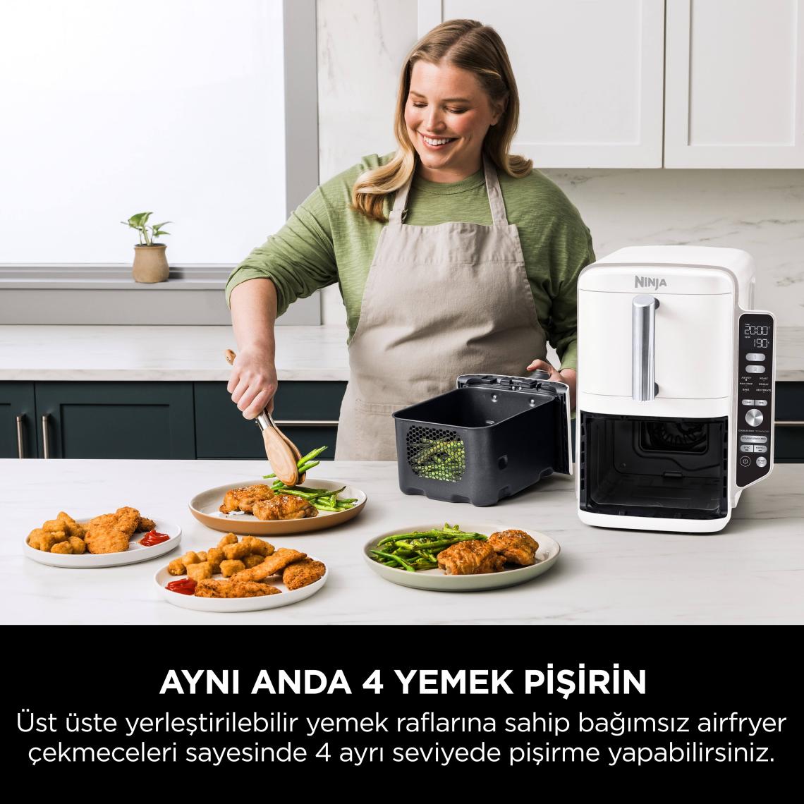 Ninja Double Stack Air Fryer Çift Hazneli Xl 9.5l