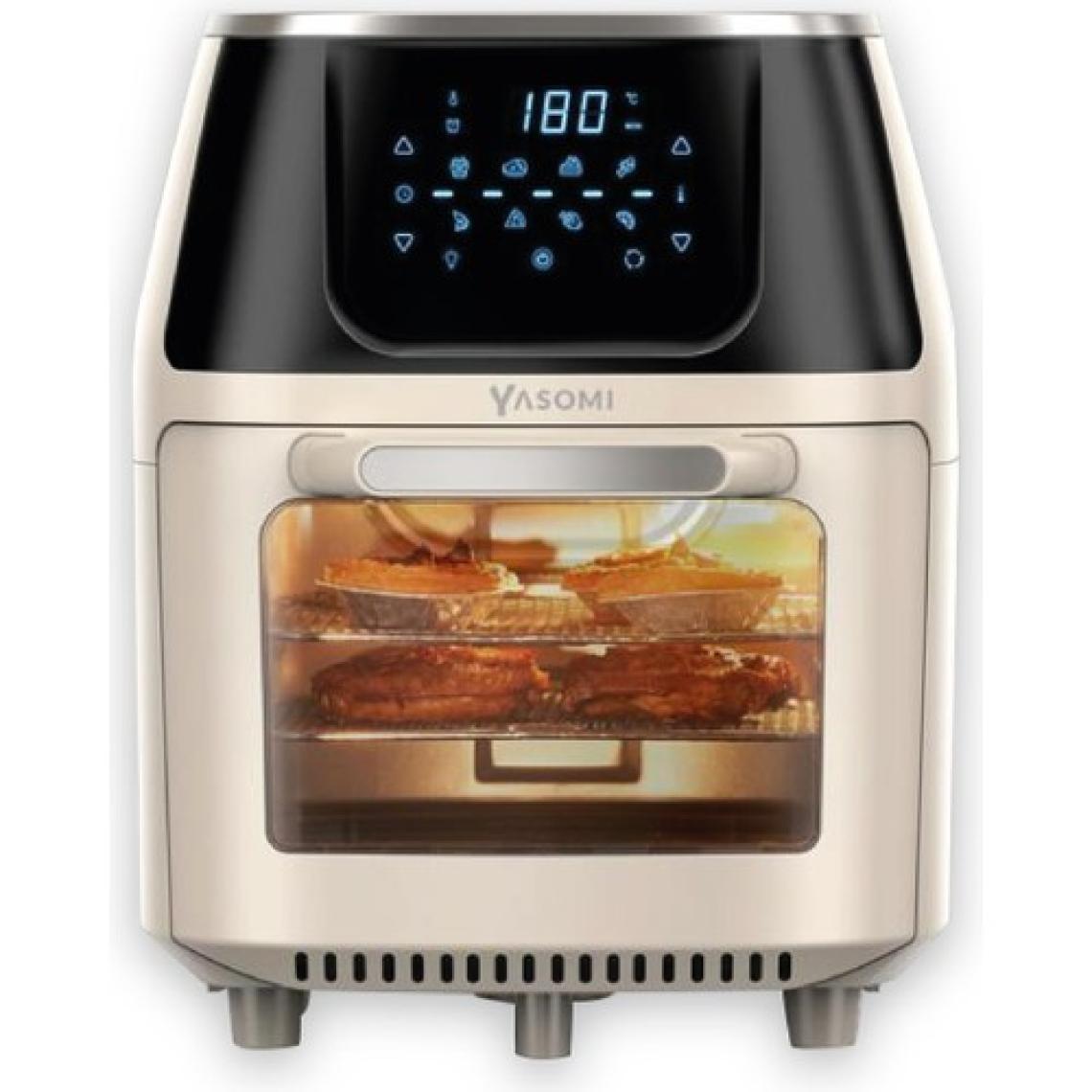 Yasomi Y88 Xxl Bej 1500W 8 Litre Airfryer Oven Fritöz (Yasomi Türkiye Garantili)
