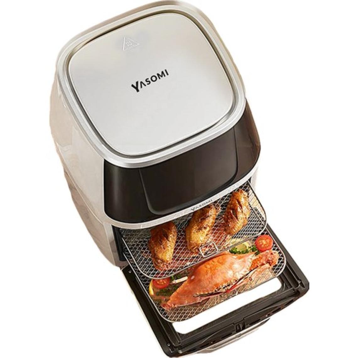 Yasomi Y88 Xxl Bej 1500W 8 Litre Airfryer Oven Fritöz (Yasomi Türkiye Garantili)