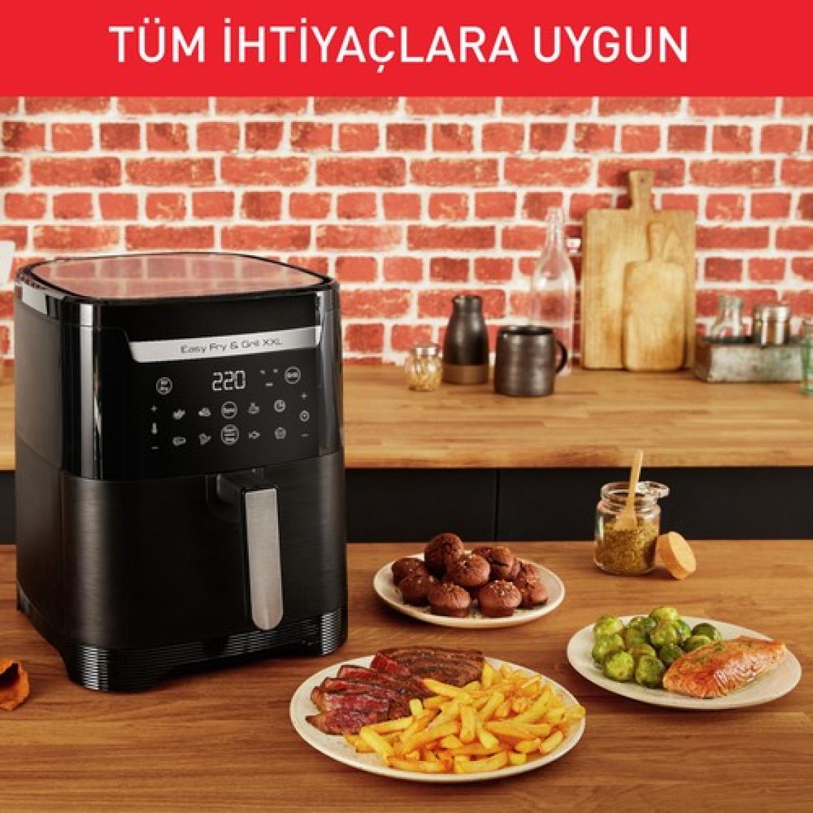 Tefal Easy Fry & Grill 2'si 1 Arada 6,5 Litre XXL Az Yağlı Fritöz - 4300009190