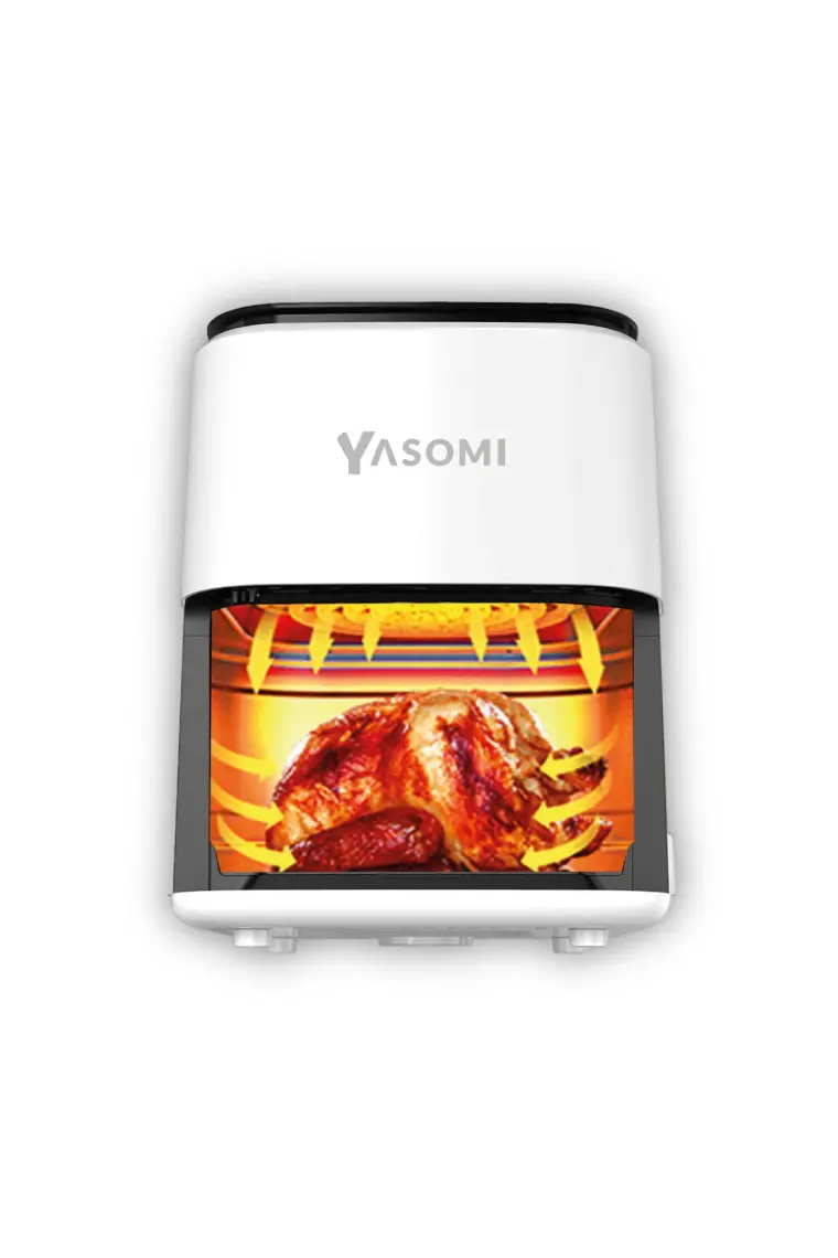 Yasomi Y35 Pro Beyaz Wifi'li 1350W 3,5 Litre Camlı Airfryer Fritöz ( Türkiye Garantili)