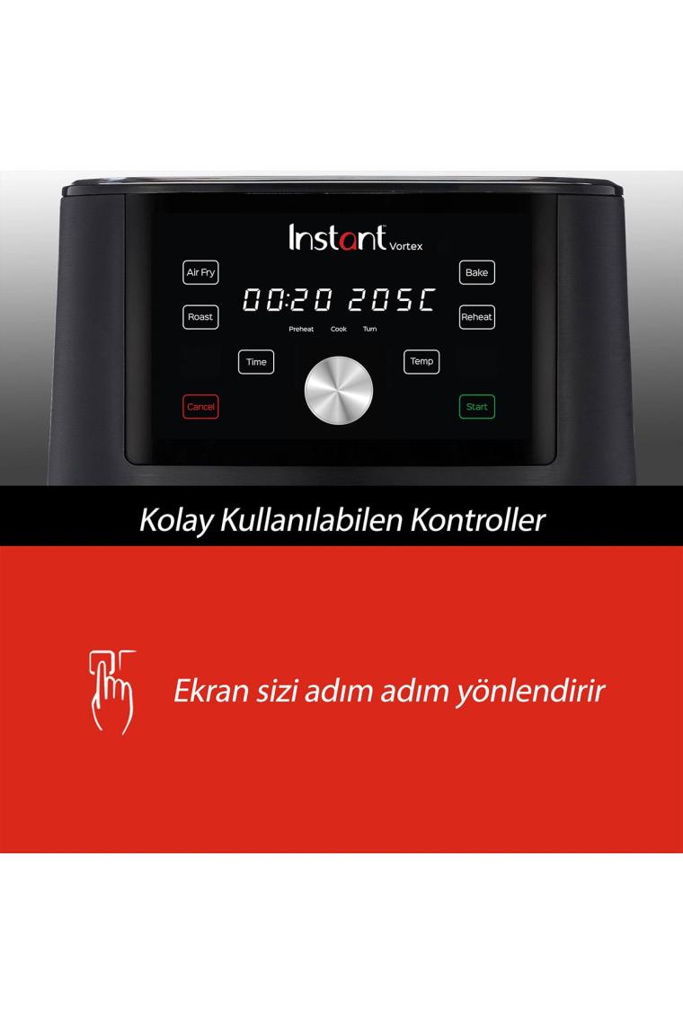 Instant Vortex 4'ü 1 Arada 3.8 lt Yağsız Fritöz