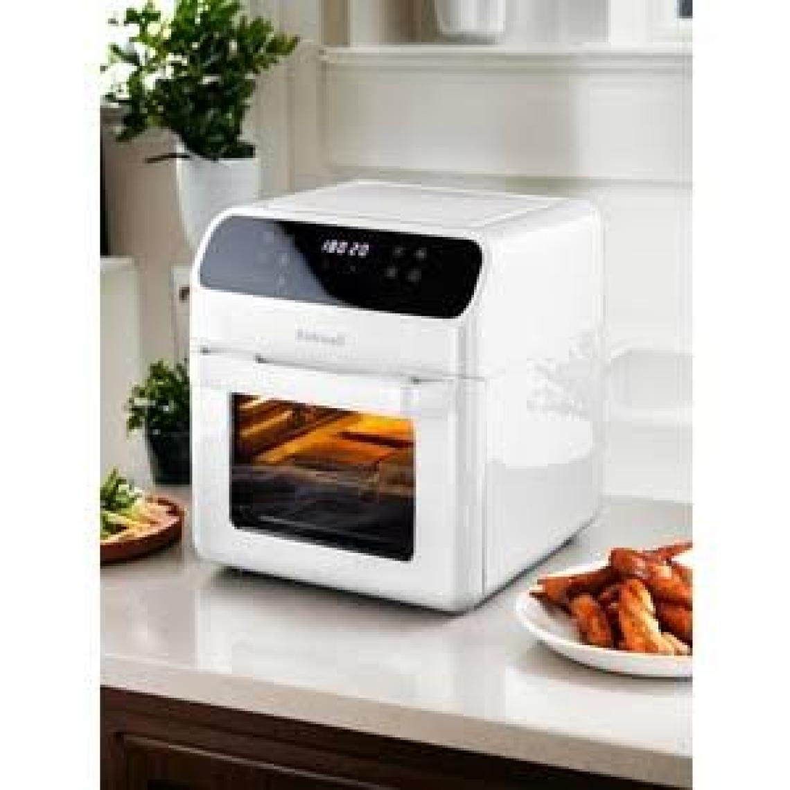 Robx Robwell As29 12 Litre Tavuk Çevirme Şiş Kebap Dönen Patates Sepetli Airfryer