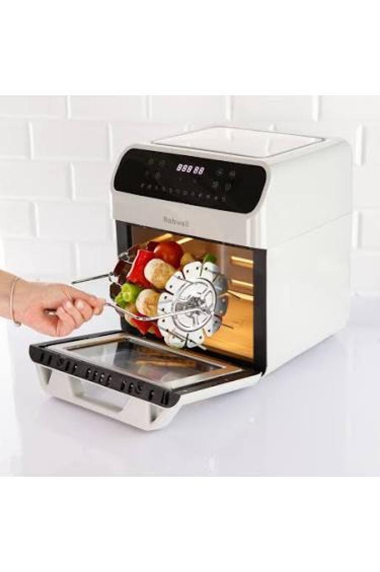Robx Robwell As29 12 Litre Tavuk Çevirme Şiş Kebap Dönen Patates Sepetli Airfryer
