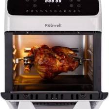 Robx Robwell As29 12 Litre Tavuk Çevirme Şiş Kebap Dönen Patates Sepetli Airfryer