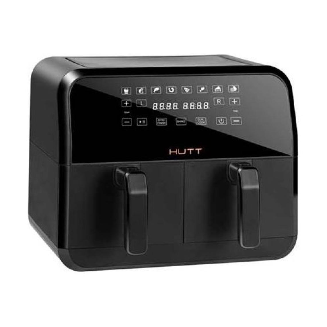 Hutt D8 Çift Hazneli Air Fryer 4+4 lt Yağsız Fritöz
