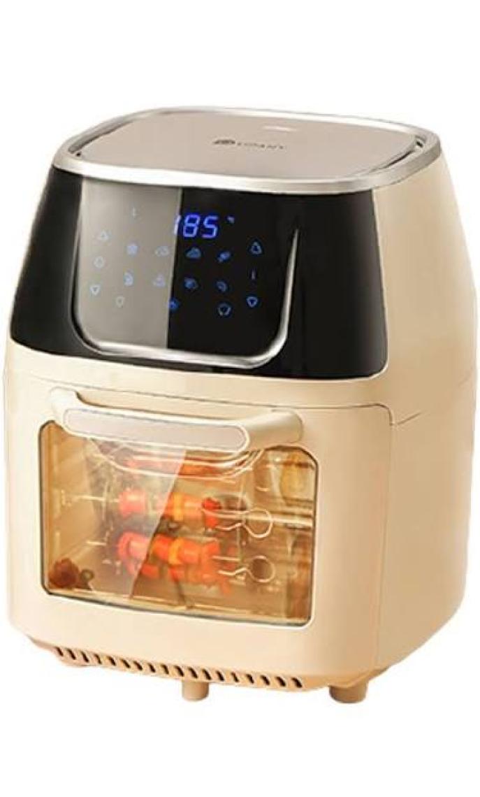 Yasomi Y88 Xxl Bej 1500W 8 Litre Airfryer Oven Fritöz (Yasomi Türkiye Garantili)
