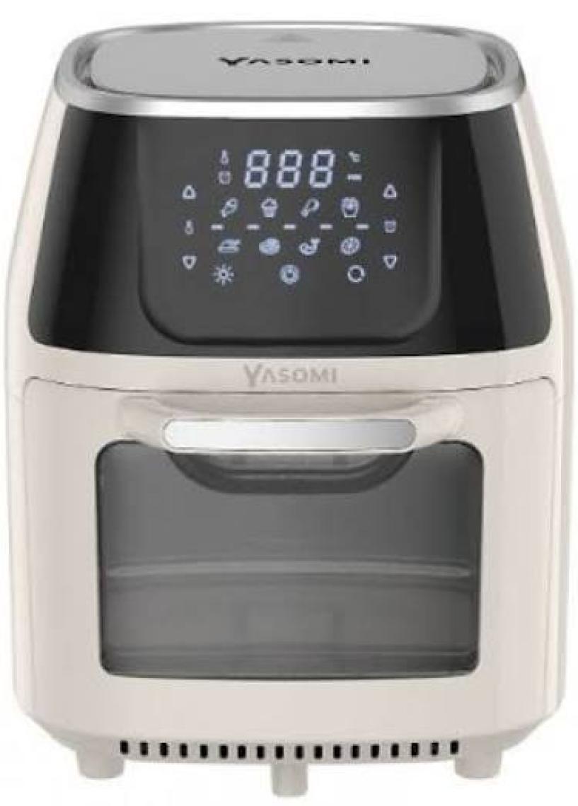 Yasomi Y88 Xxl Bej 1500W 8 Litre Airfryer Oven Fritöz (Yasomi Türkiye Garantili)