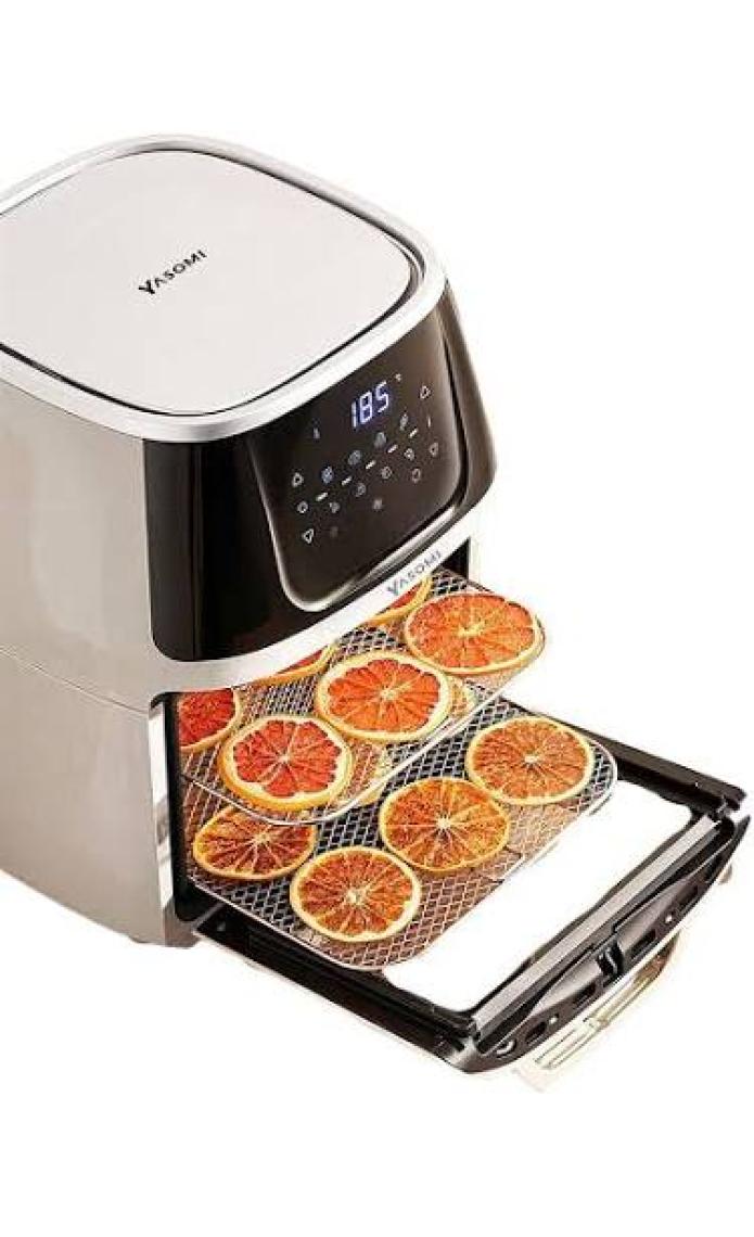 Yasomi Y88 Xxl Bej 1500W 8 Litre Airfryer Oven Fritöz (Yasomi Türkiye Garantili)