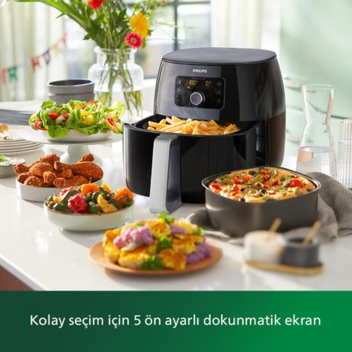 Philips Airfryer XXL HD9650/90 Avance Collection 7.3 lt Yağsız Fritöz