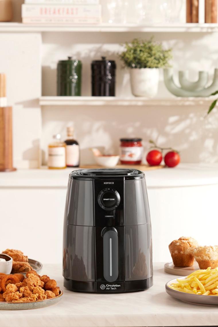 Smart Cook 2.2 Lt Airfryer Space Gray