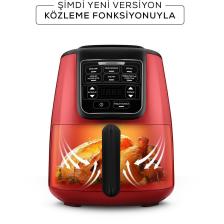 Karaca Air Pro Cook Köz XL Airfryer Ruby 4 Kişilik Fritöz