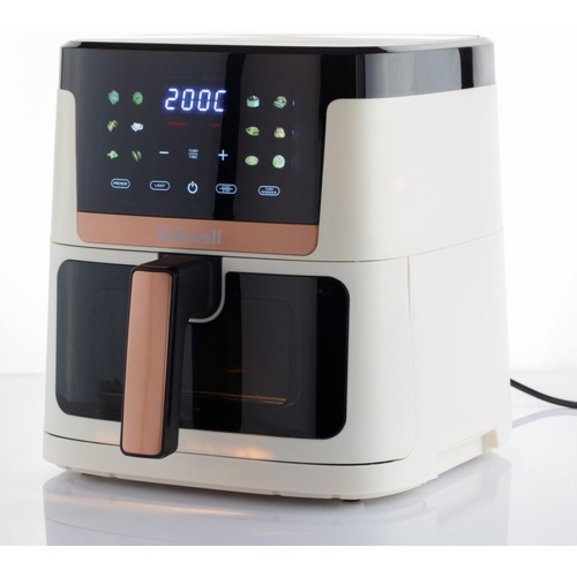 Robx Robwell SR81 Yeni Nesil Renkli Menü 12 Pişirme Ayarlı 1800W Akıllı Sesli Uyarı 7lt air Fryer