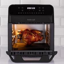 Robx Robwell As29 12 Litre Tavuk Çevirme Şiş Kebap Dönen Patates Sepetli Airfryer