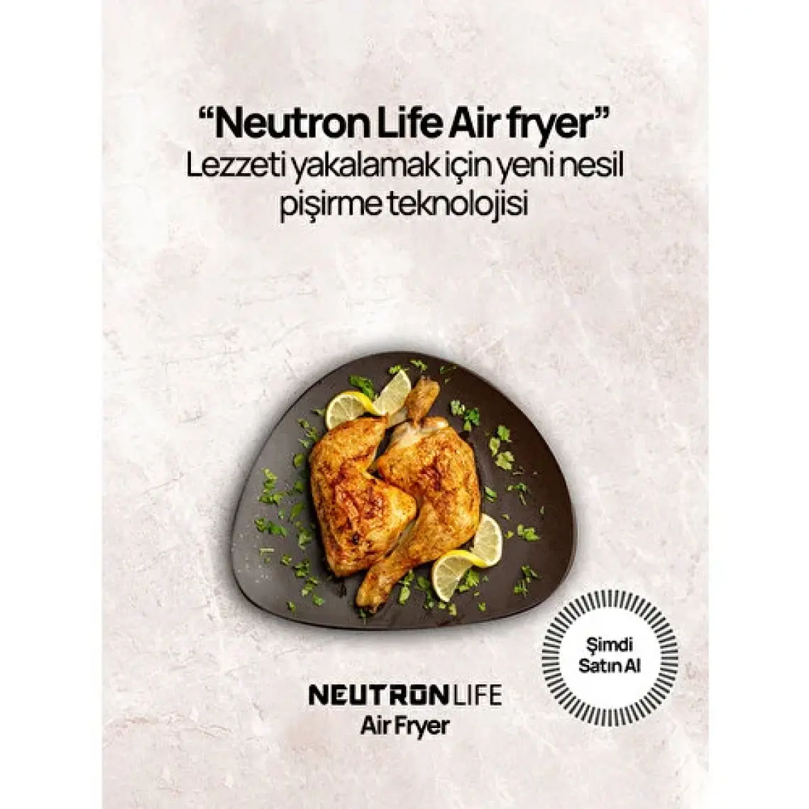 Neutron Smart Air Fryer Pro Akıllı Fritöz 7,3 L