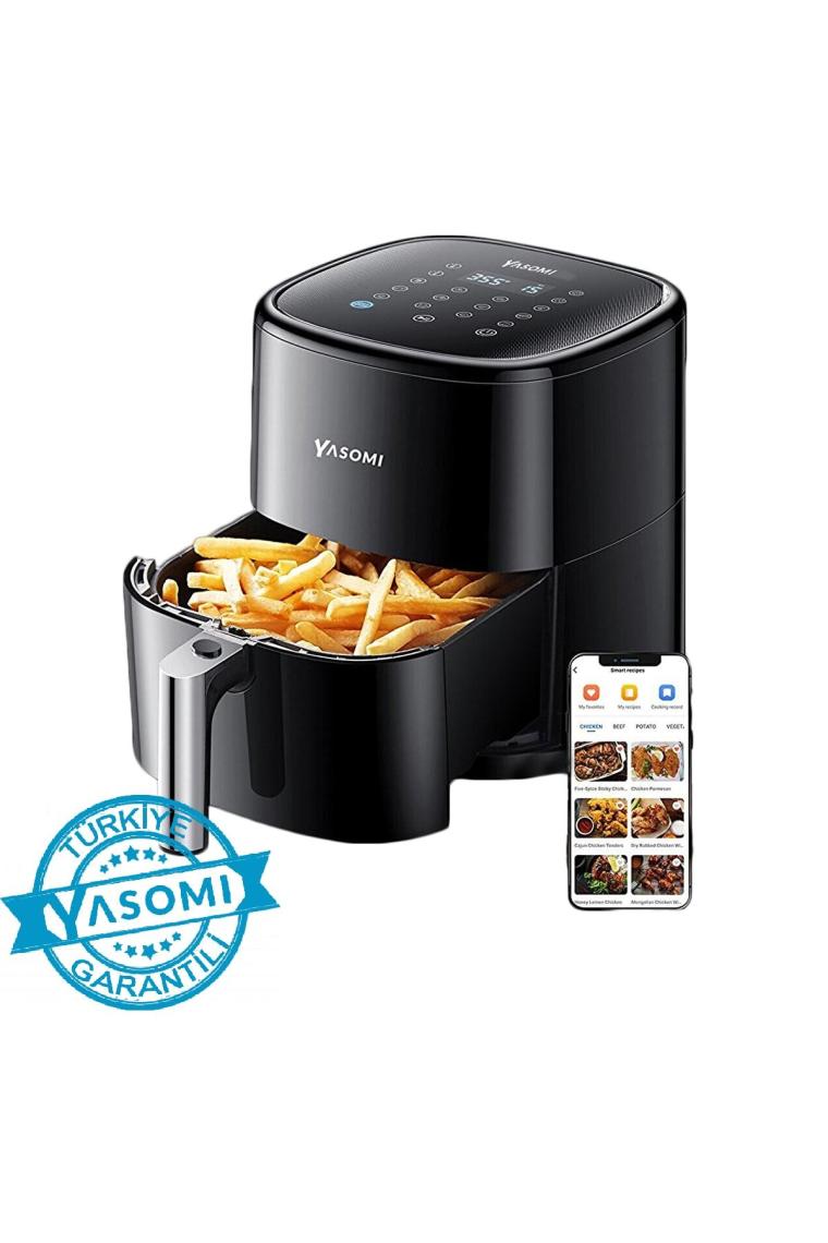 Yasomi Y22 Airfryer 5 lt Siyah Yağsız Fritöz