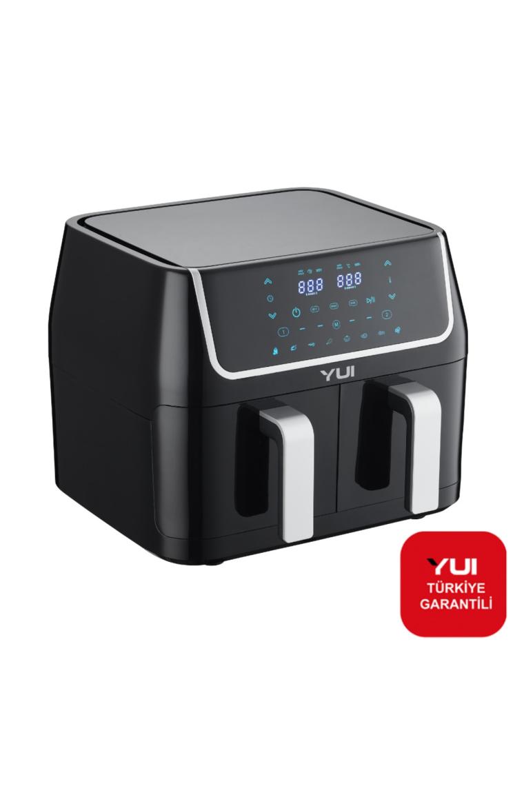 Yui M40 Maxifry Dokunmatik Ekran (5+5) 10Lt Çift Hazneli Airfryer Yağsız Fritöz 1800W